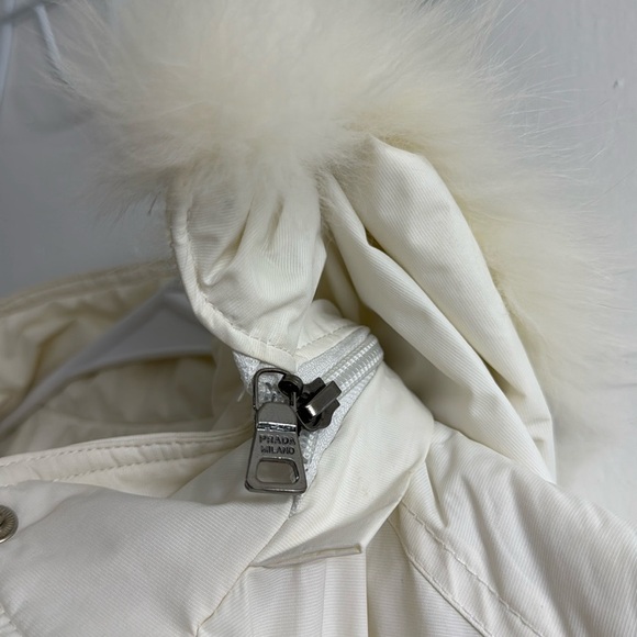 Prada white jacket size M for women’s - Picture 11 of 13